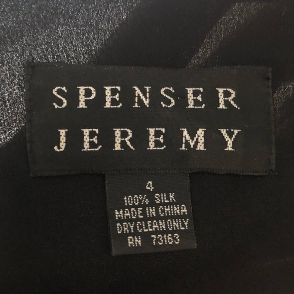 Spenser Jeremy Silk Top with Crochet Trim - Picture 5 of 6